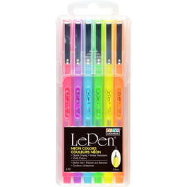 Marvy - LePen - Neon (6pk)