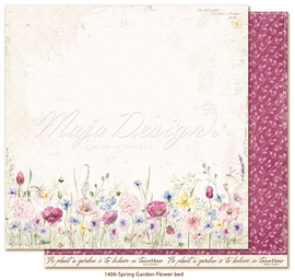 Maja Design - Spring Garden - 12x12 Paper "Flower Bed"