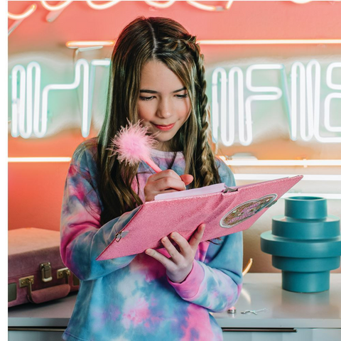 Make It Real - Three Cheers for Girls - Born to Sparkle Glitter Journal