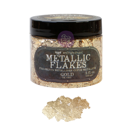 Prima Marketing - Art Ingredients - Metallic Flakes - Gold