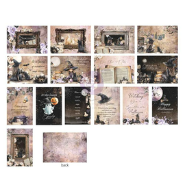 Prima Marketing - Bewitched - Journaling Notecards 4x6in
