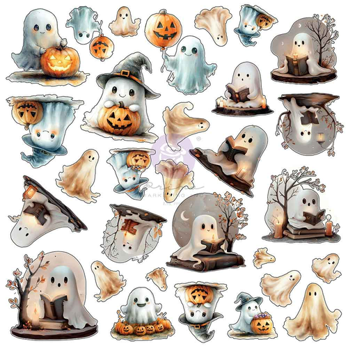 Prima Marketing - Bewitched - Vellum Ephemera "The Boo Crew" (60 Pieces)