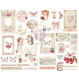 Prima Marketing - Cherry Sweet - Chipboard Stickers (41pcs)