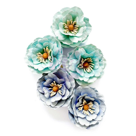 Prima Marketing - A Mermaids Tale - Flowers - Ocean Mist (5pcs)