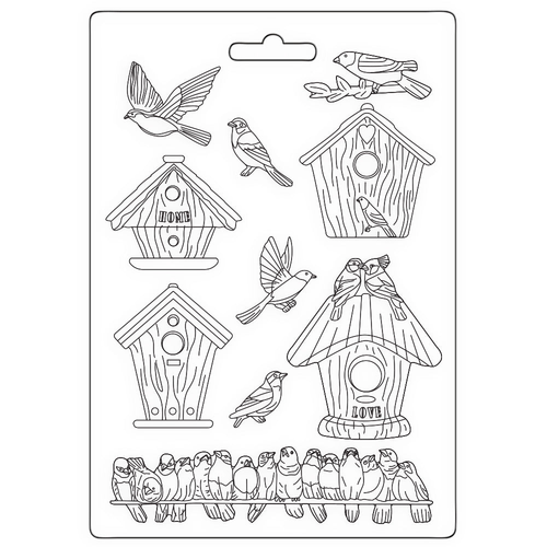 Stamperia - Garden - Soft Mould A5 Size - Nests