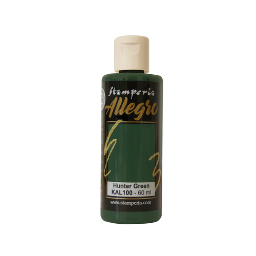 Stamperia - Allegro Paint - Hunter Green 60ml