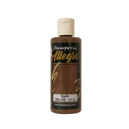 Stamperia - Allegro Paint - Earth 60ml