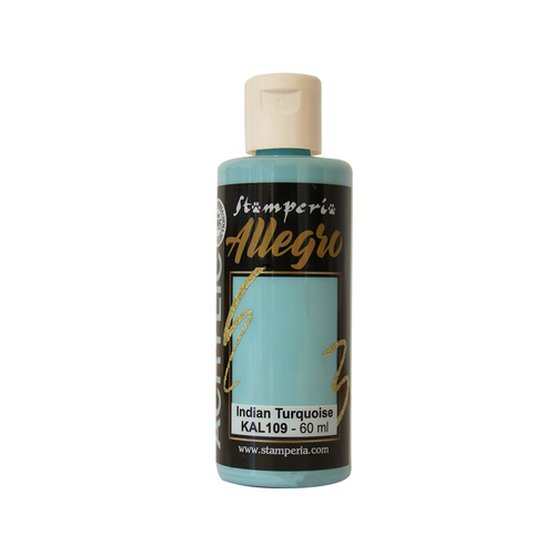 Stamperia - Allegro Paint - Indian Turquoise 60ml