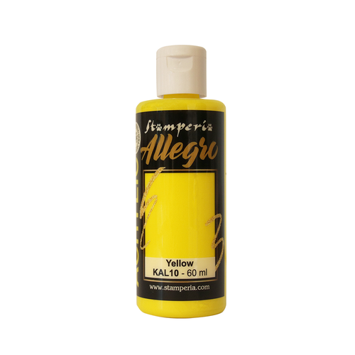Stamperia - Allegro Paint - Yellow 60ml