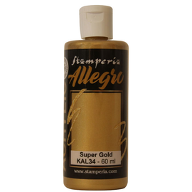 Stamperia - Allegro Paint - Super Gold (Metallic) 60ml