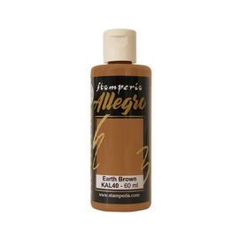 Stamperia - Allegro Paint - Earth Brown 60ml