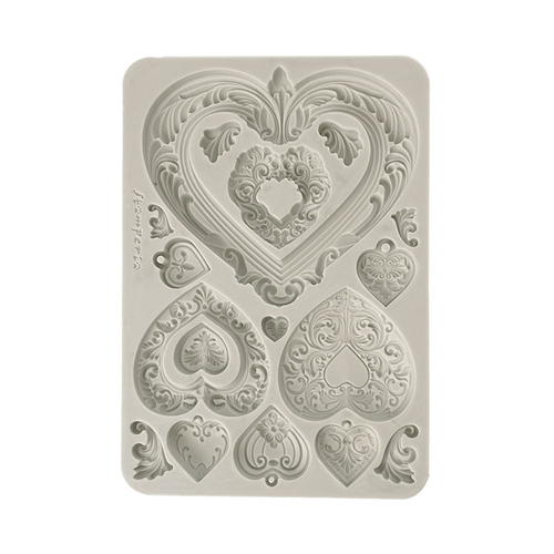 Stamperia - Best Sellers - Silicon Mould A5 - Hearts