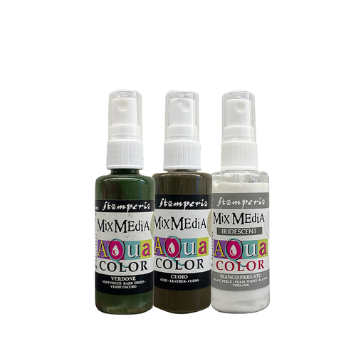 Stamperia - The Owl's House - Mix Media Aqua Color Spray (3pk)