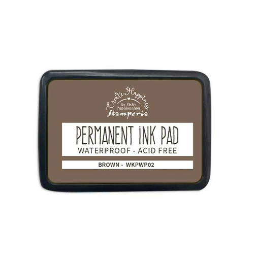 Stamperia - Create Happiness - Permanent Ink Pad - Brown