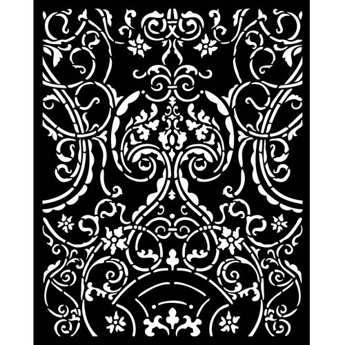 Stamperia - Sir Vagabond in Fantasy World - Stencil 20x25cm - Metal Decor