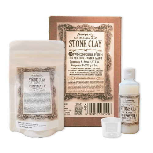 Stamperia - Mix Media Art Kit - Stone Clay