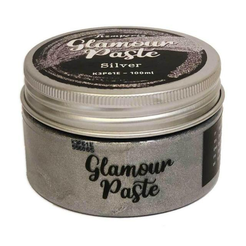 Stamperia - Glamour Paste - Silver (100ml)
