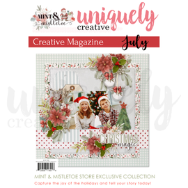 Uniquely Creative - Mint & Mistletoe - Mini Inspiration Magazine (Book Only)