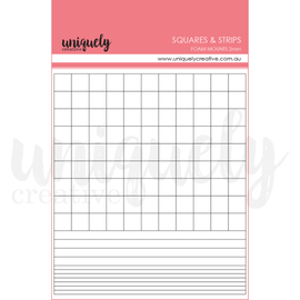Uniquely Creative - Foam Mounts Squares & Strips (2mm Thick)