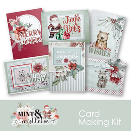Uniquely Creative - Mint & Mistletoe - Card Making Kit
