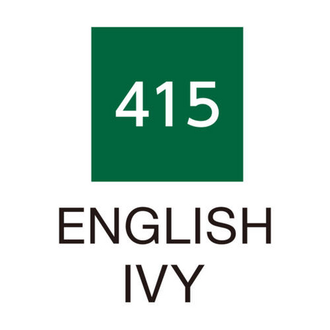 Kuretake - Zig Clean Color Real Brush - GREEN FAMILY - Individual Brushes