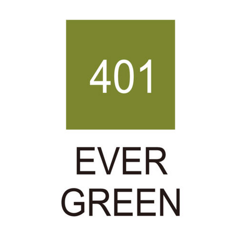 Kuretake - Zig Clean Color Real Brush - YELLOW GREEN FAMILY - Individual Brushes