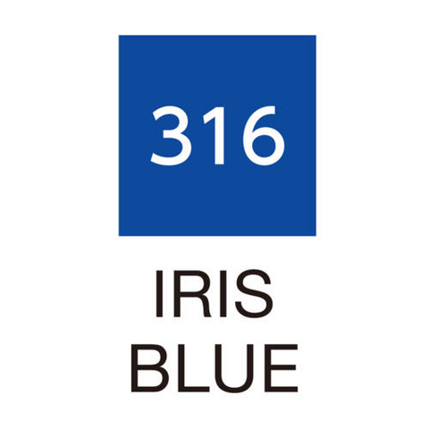 Kuretake - Zig Clean Color Real Brush - BLUE VIOLET FAMILY - Individual Brushes