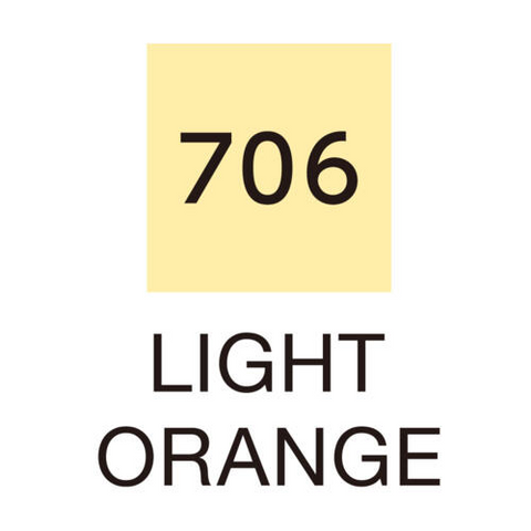 Kuretake - Zig Clean Color Real Brush - YELLOW ORANGE FAMILY - Individual Brushes