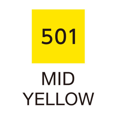 Kuretake - Zig Clean Color Real Brush - YELLOW FAMILY - Individual Brushes