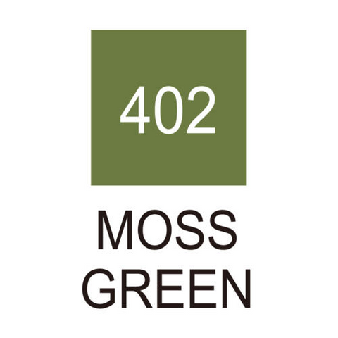 Kuretake - Zig Clean Color Real Brush - GREEN FAMILY - Individual Brushes