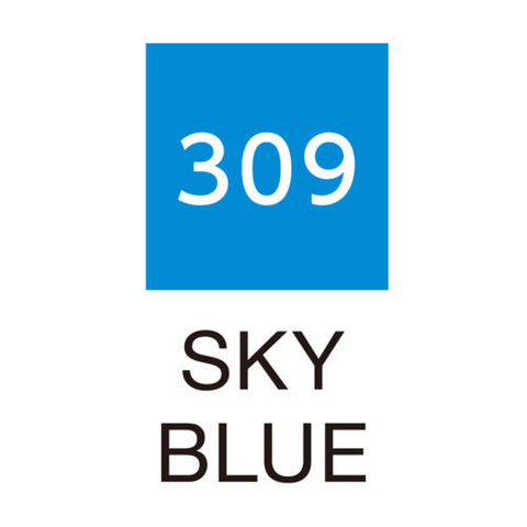 Kuretake - Zig Clean Color Real Brush - BLUE FAMILY - Individual Brushes