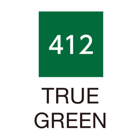 Kuretake - Zig Clean Color Real Brush - GREEN FAMILY - Individual Brushes