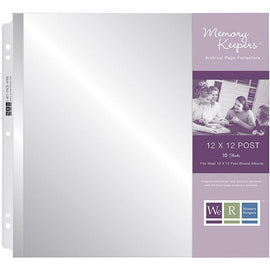 We R Memory Keepers - 12x12 Post Bound Page Protectors (10pk)