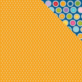 Bella Blvd - Oh My Stars - 12x12 Paper Orange