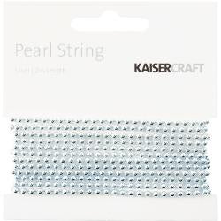 Kaisercraft - Pearl String - Silver
