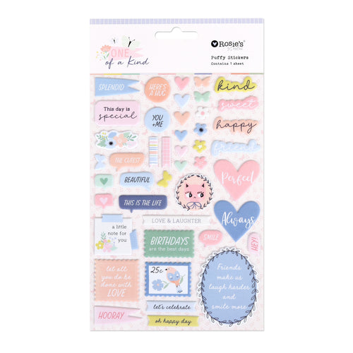 Rosie's Studio - One of a Kind - Puffy Stickers