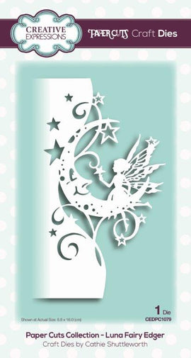 Creative Expressions Dies by Cathie Shuttleworth - Paper Cuts Collection - Luna Fairy Edger