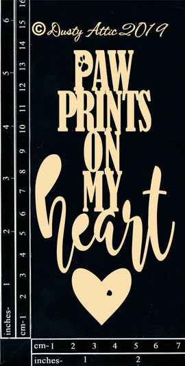 Dusty Attic - "Dog - Paw Prints on my Heart"