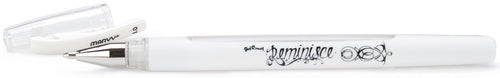 Marvy - Reminisce Gel Pen - White