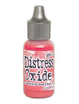 Tim Holtz Distress Oxide Re-Inker - Festive Berries