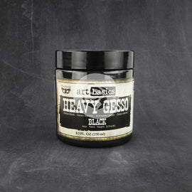 Prima Marketing - Finnabair Art Basics - Heavy Gesso Black 8.5oz