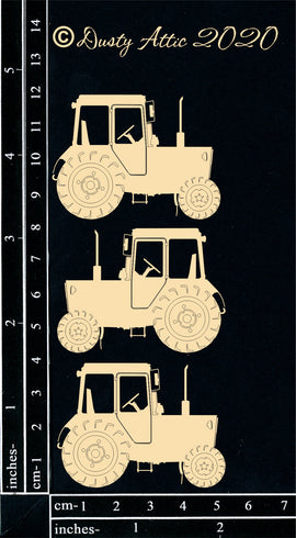 Dusty Attic - Farmyard "Tractors Small"