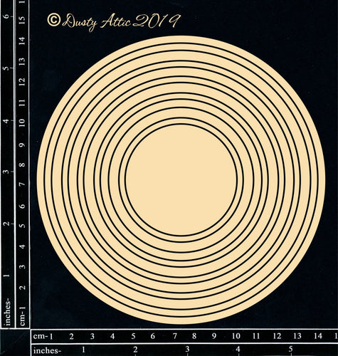 Dusty Attic - "Get Framed - Circle"