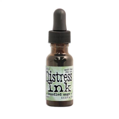 Tim Holtz Distress Ink Re-Inker - Bundled Sage