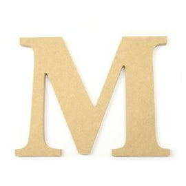 Kaisercraft 17cm Wood Letters - M