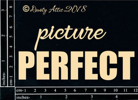 Dusty Attic - "Words - Picture Perfect #2"