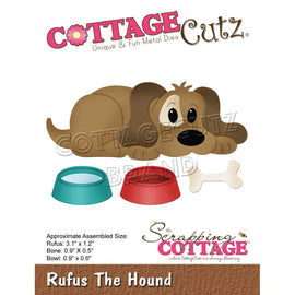 Cottage Cutz Dies - Rufus the Hound