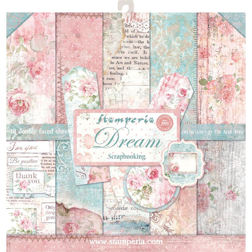 Stamperia - 12x12 Paper Pack - Dream