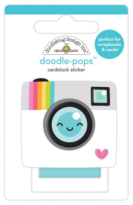 Doodlebug Design Inc - Doodle-Pops Cardstock Sticker - Oh Snap