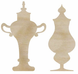 Kaisercraft - Wooden Flourishes - Decorative Bottles